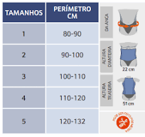 Cinta Semi Elástica Dorsolombar -Tipo Robert Jones