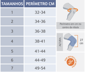 Joelheira em Neoprene com Rótula Fechada 