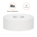 Papel Higiénico Jumbo Suavecel 90 Metros (12und)