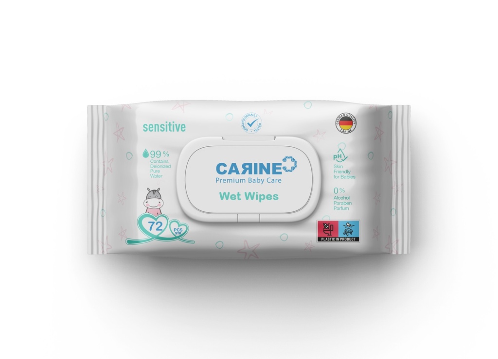 Toalhitas Húmidas Bebé Sensitive (72und)