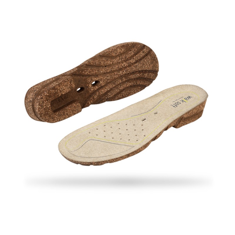 Palmilha Conforto Wock Clog - Bege