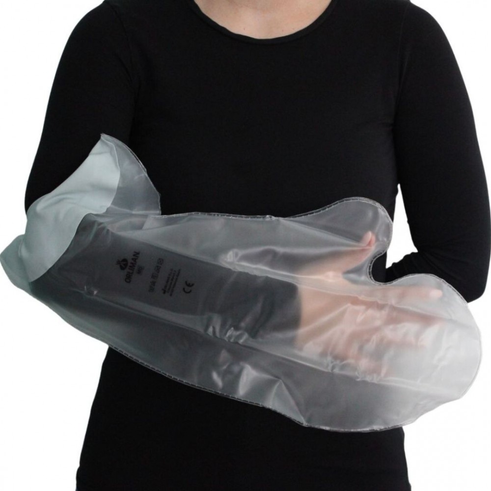 Protetor Impermeável De Gesso/Ortótese - Braço, Curto