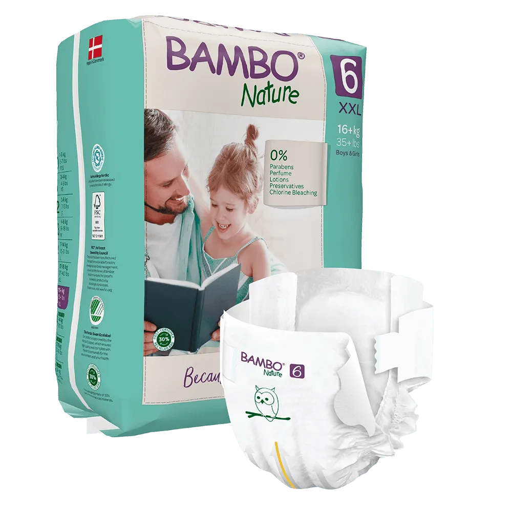 Bambo Nature Fraldas Tam. 6 (16+ kg)