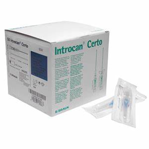 Braun - Cateter Introcan Certo, G22, 0.9x25mm (50un)