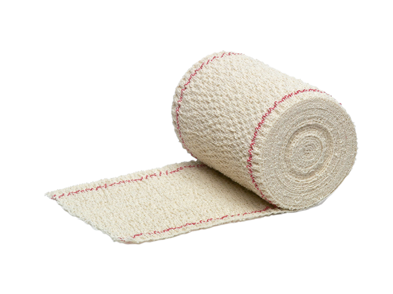 Ligaduras Crepe, 4mx20cm (10un)