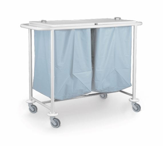 JMS CARRO TRANSPORTE ROUPA SUJA C/TAMPO EPOXY 