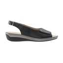 Sandália De Senhora Comfy Ajustável Com Fivela E Velcro