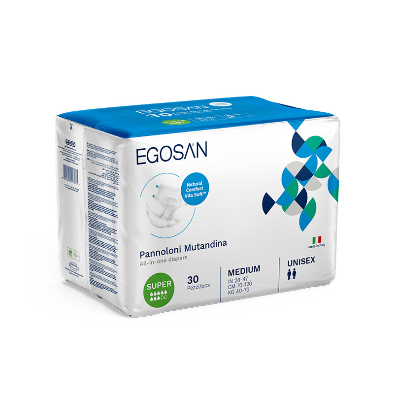 Egosan Fralda Vitasoft Natural Comfort Super