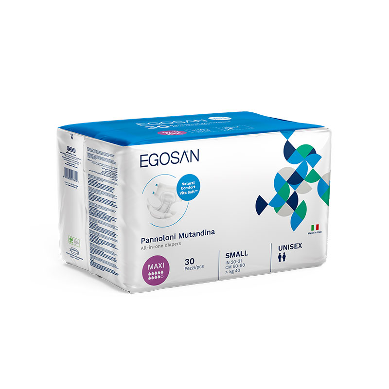 Egosan Fralda Vitasoft Natural Comfort Maxi 