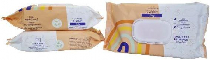 Toalhitas Húmidas Baby-Pack SuaveCare (80un)