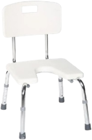 Cadeira Sanitária Alumínio 