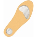 Palmilhas Finas em Gel Forrada (Par)