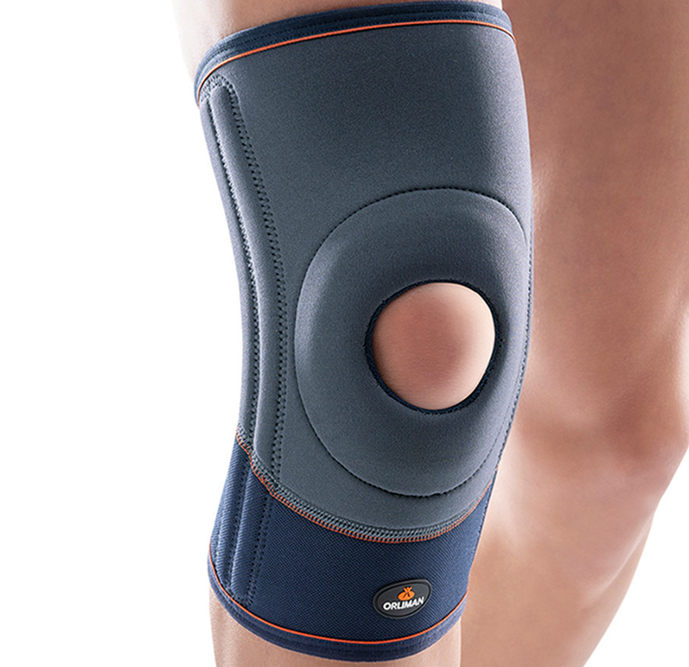 Joelheira Estabilizadora Neoprene c/ Rotula Aberta