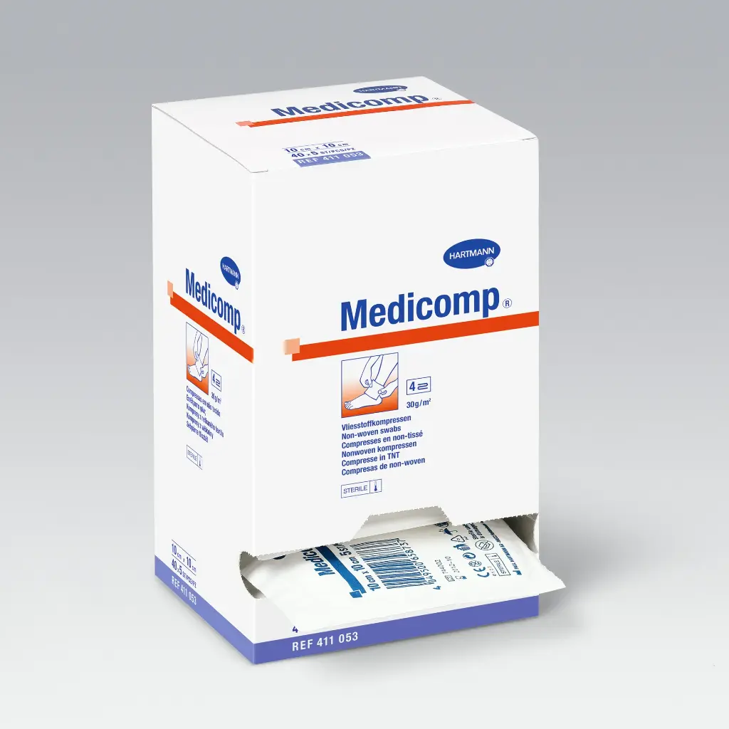 Medicomp Compressas 10x20cm Não Esterilizadas (100un)