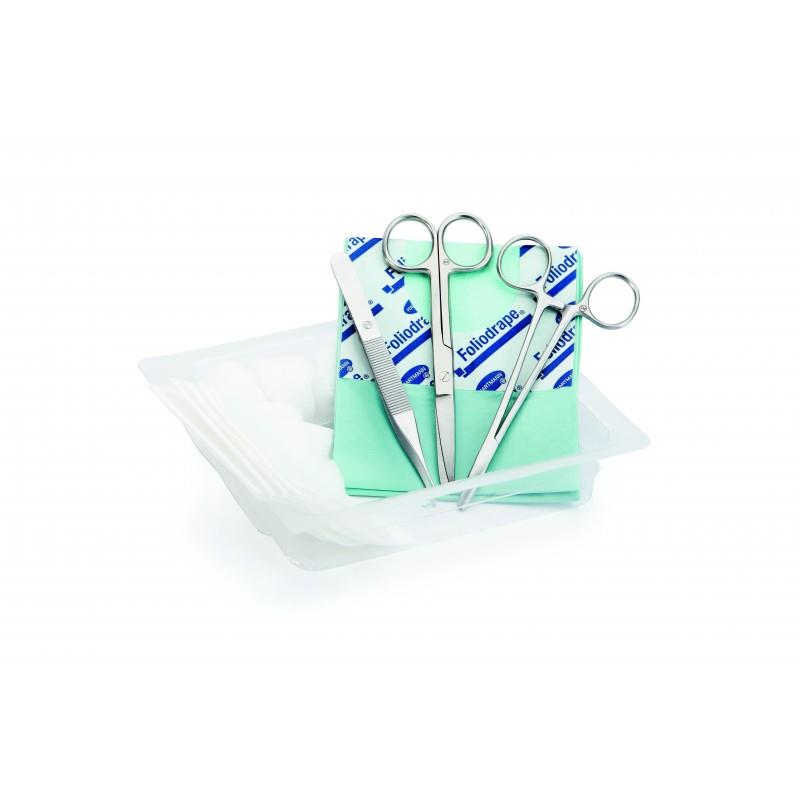 MediSet Suturas Nº. 14 (Metal) 1 Campo C/ Oríficio Adesivo