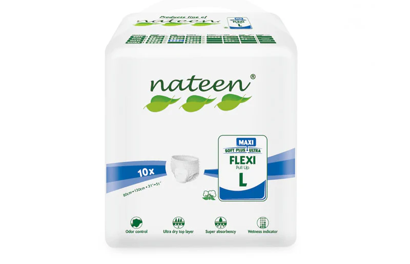 Fralda de Adulto Nateen Maxi (10und) - COMBI