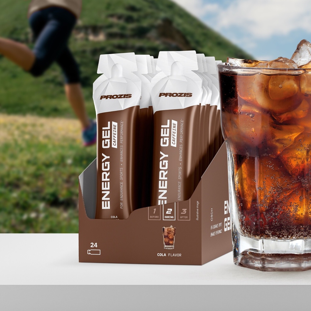 24 x Energy Gel + Cafeína 25 g 