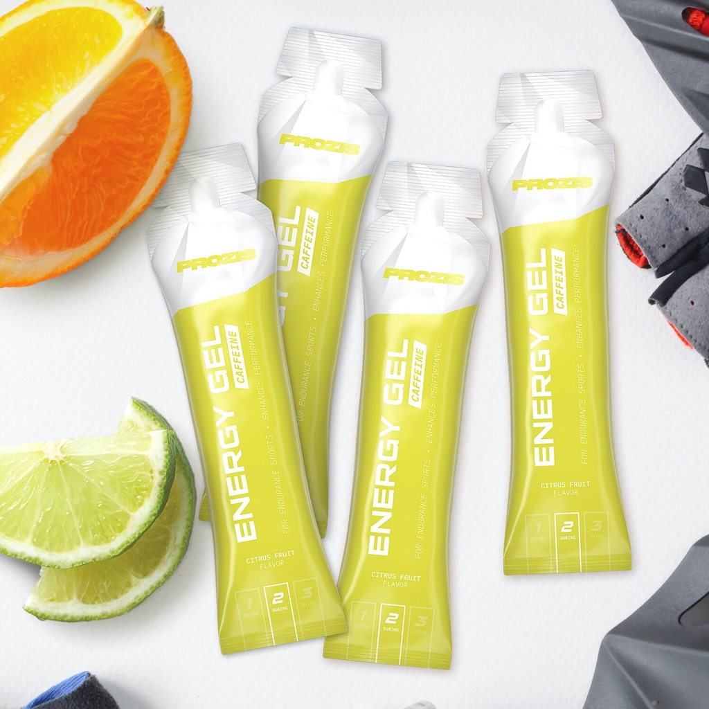 4 x Energy Gel + Cafeína 50 g 