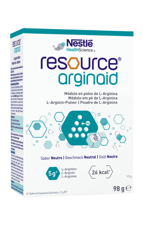 RESOURCE Arginaid: Módulo de L-arginina em pó 14x7g