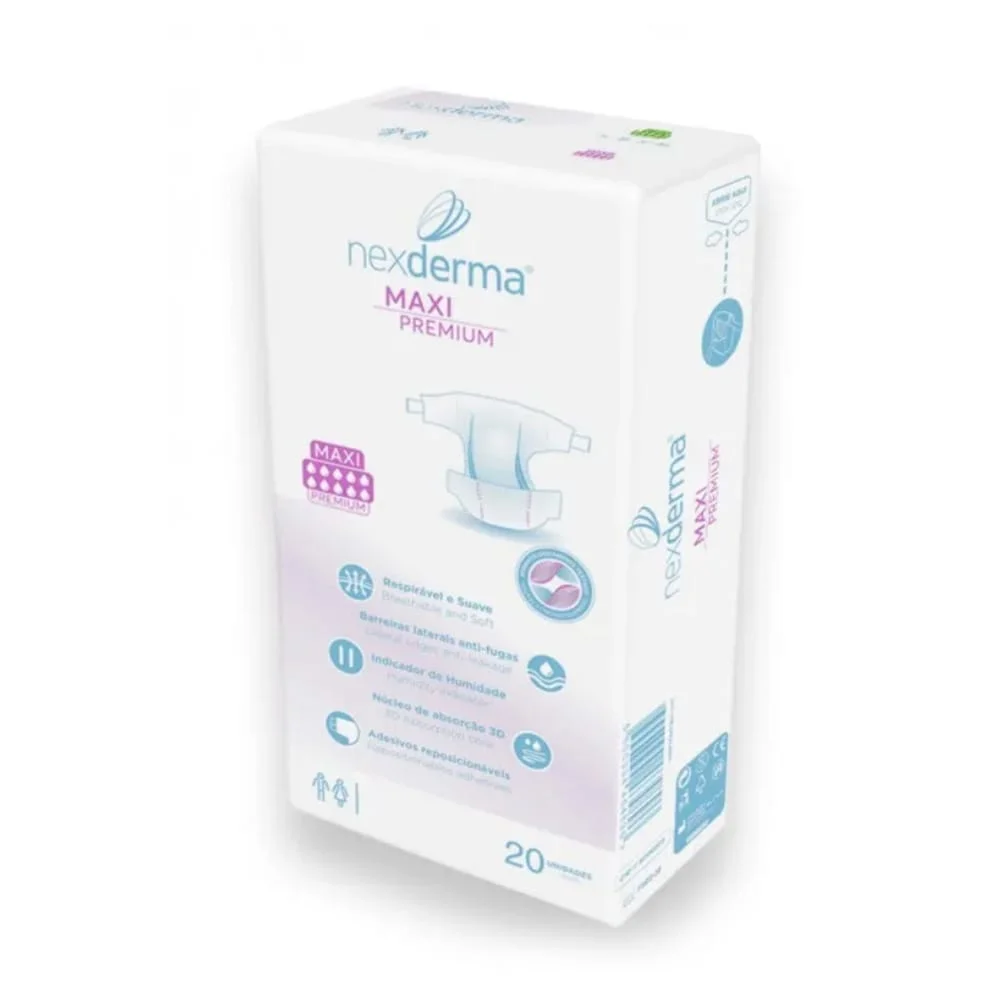 Fralda de Adulto Nexderma Maxi Premium (20und)