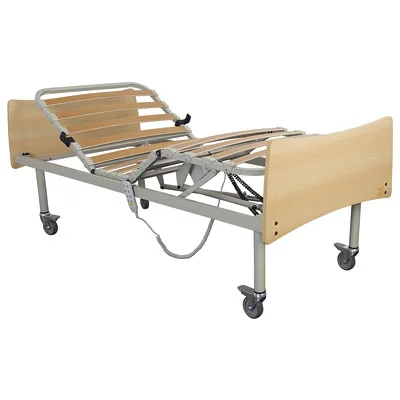 Cama Fantasy 2B Iris c/ Rodas Reguláveis c/ Grades de Aço