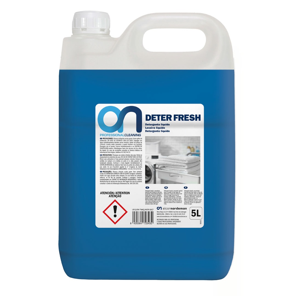 Detergente Liquido p/ Roupa - DETER FRESH