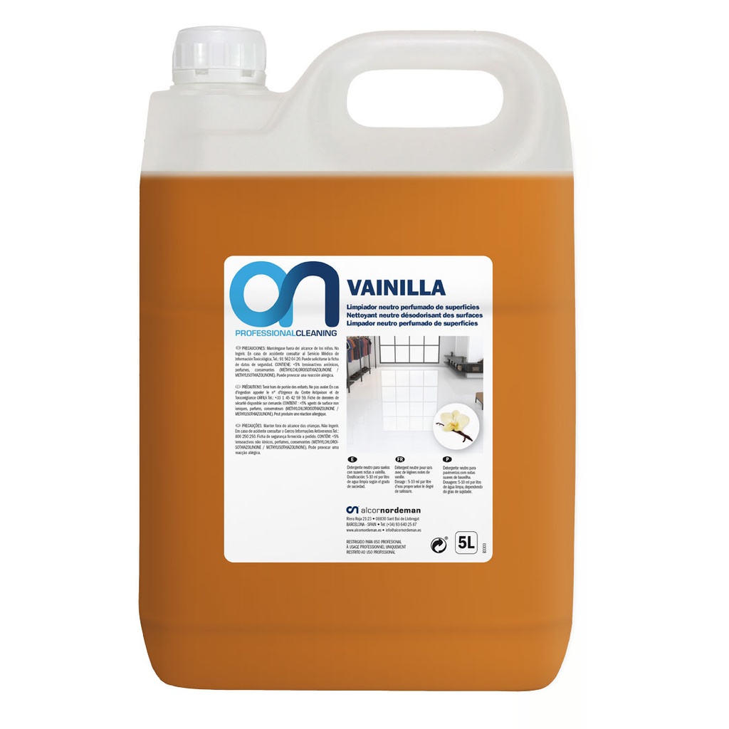 Detergente Neutro p/ Pavimentos BAUNILHA 5L