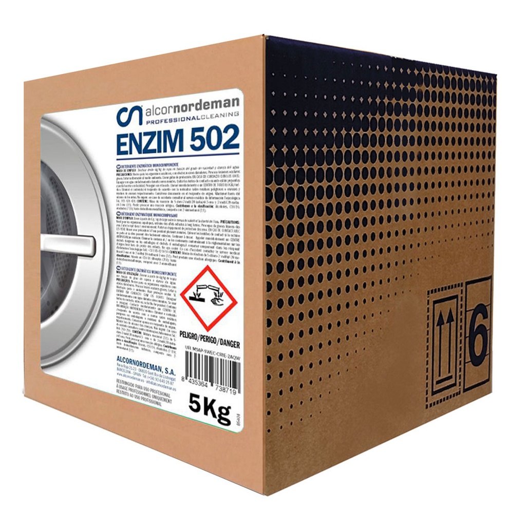 Detergente Enzimático - ENZIM 502 (Box 10Kg)