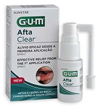 [6985960]  GUM Aftaclear Spray 15ml