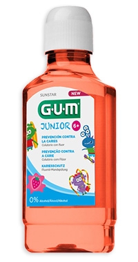 [6249797] GUM  Colutório Junior Morango (6+) 300ml