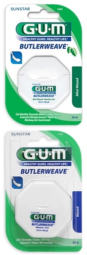 GUM Fio Dentário Encerado com Menta 1855
