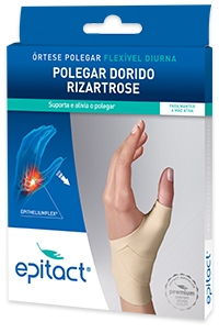 Órtese Polegar Proprioceptiva Flexível Diurna Mão Esquerda