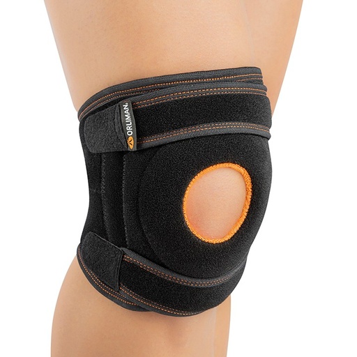 [7119C] Joelheira Curta Envolvente Com Estabilizadores Mediolaterais Flexíveis – 3TEX®