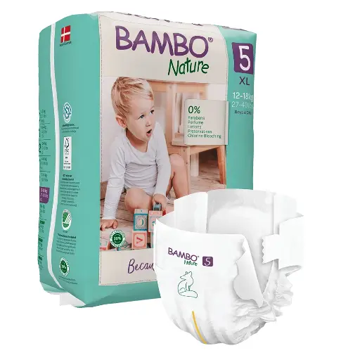 Bambo Nature Fraldas Tam. 5 (12-18 kg)