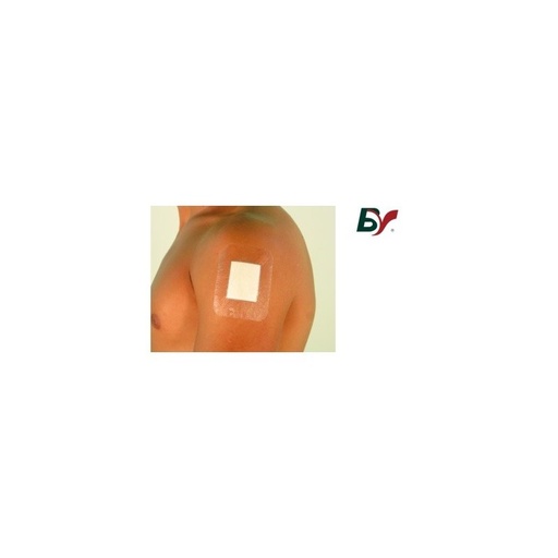 [L4381-501] Penso Impermeável Transparente Com Compressa, 7,2x5cm (50un)