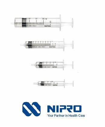 [L05764709] NIPRO - Seringa Luer 3 peças 10ml (100un) 