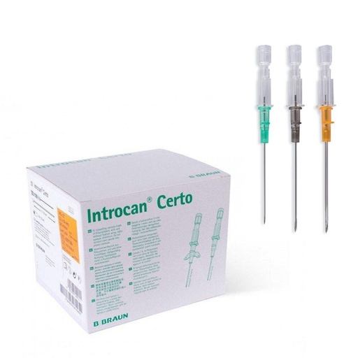 [L4251326] B. Braun - Cateter Introcan Certo, G20, 1.1x32mm (50un)