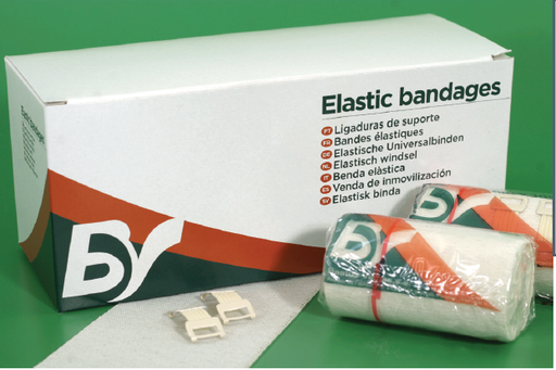 Ligadura Elástica De Suporte Não Esterilizada, 4mx10cm (20un)