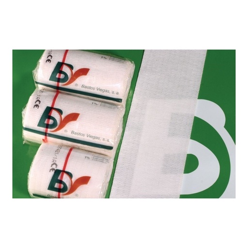 [414-005] Ligaduras Elástica De Suporte Não Esterilizada, 15cmx5m (10 un)