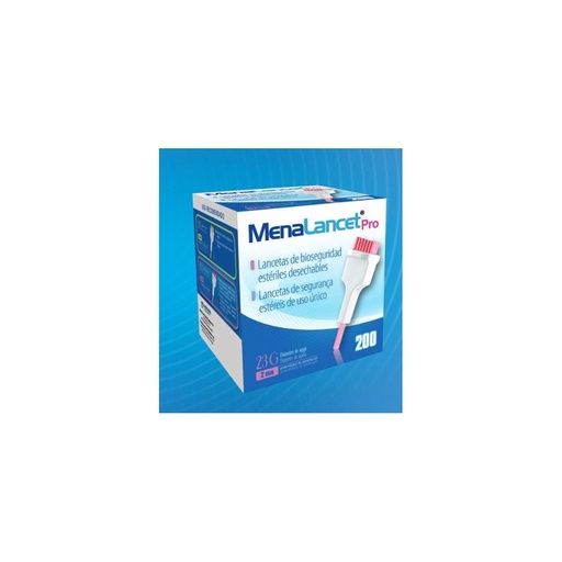 Lancetas MenaLancet Pro Segurança (200un)