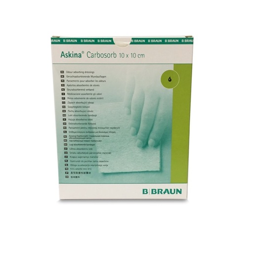 [L9025006] ASKINA Carbosorb - Penso 10x10cm (10un)
