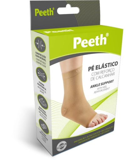 Pé Elástico Com Reforço De Calcanhar Peeth