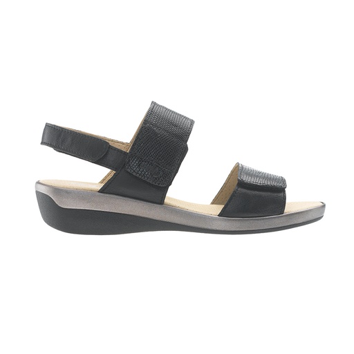 Sandália De Senhora Comfy Ajustável Com 2 Velcros
