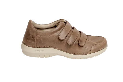 Sapato 3 Velcros De Senhora Comfy