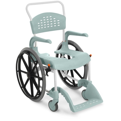[80209216] Cadeira sanitária CLEAN 55cm roda grande 24"
