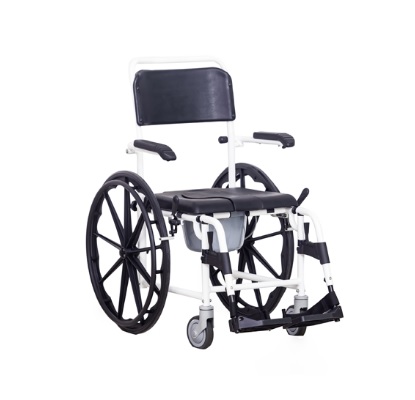 [B418] BIORT - Cadeira Sanitária Alumínio Autopropulsão