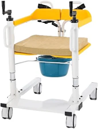 [2802] Cadeira Transferência e Transporte c/ Vaso Sanitário
