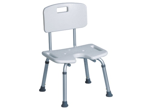 [B1512] Cadeira de Duche em U com Orificios