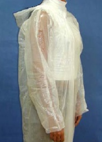 Bata Plástica Branca c/Molas (Emb. Individual)