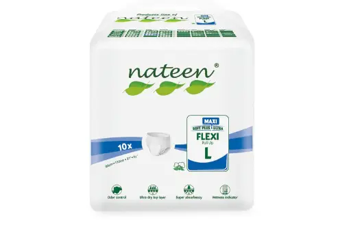 [Maxicombi] Fralda de Adulto Nateen Maxi (10und) - COMBI